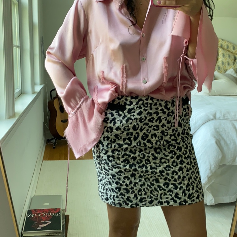 Comptoir Des Cotonniers Cheetah Skirt